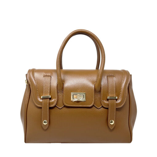 Borsa a Mano da Donna completamente realizzata in morbida pelle italiana - 34x23x13 cm - 8092 - immagine 2