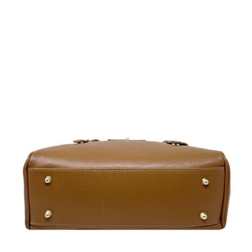 Borsa a Mano da Donna completamente realizzata in morbida pelle italiana - 34x23x13 cm - 8092 - immagine 5