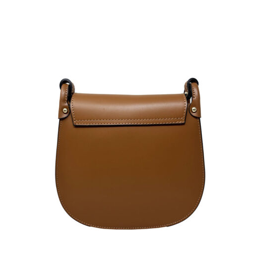 Borsa da Donna a Tracolla in Vera Pelle. Made in Italy. 23x21x7 Cm – AD001. - immagine 4