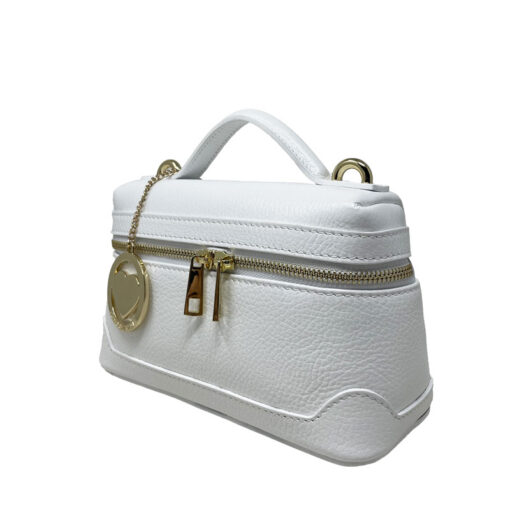 Borsa Beauty a mano in pelle - K078 - immagine 2