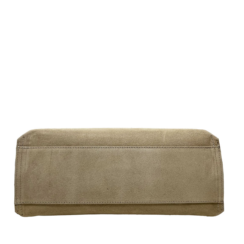 Borsa a spalla in suede - K081 - immagine 5