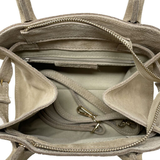 Borsa a Mano in Suede - K082 - immagine 6