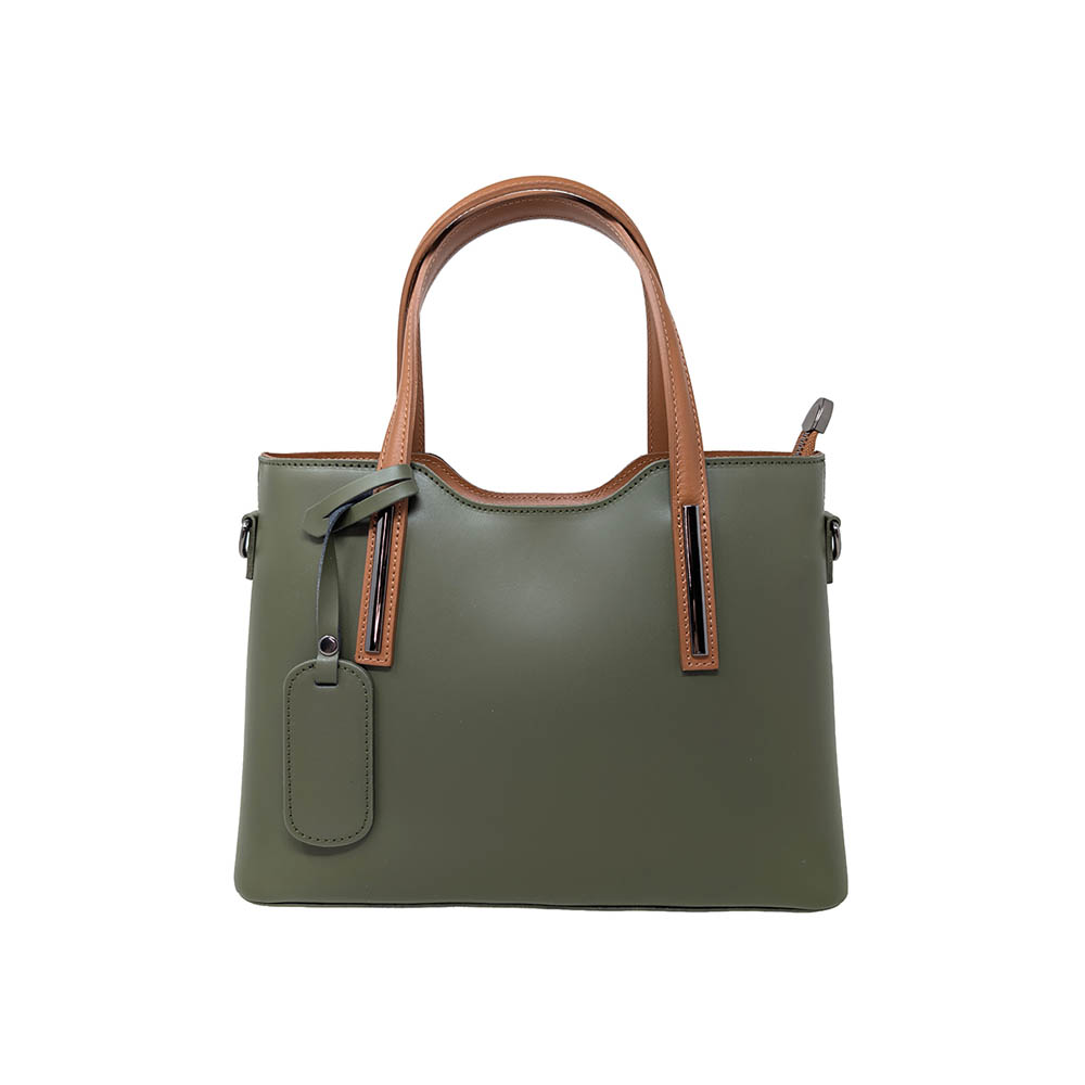 Borsa a Mano da Donna in Vera Pelle Liscia - K041 - immagine 2