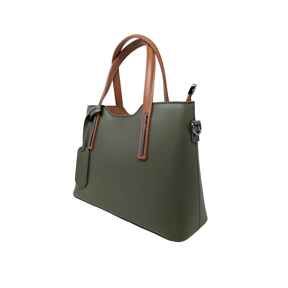 Borsa a Mano da Donna in Vera Pelle Liscia - K041 - immagine 3