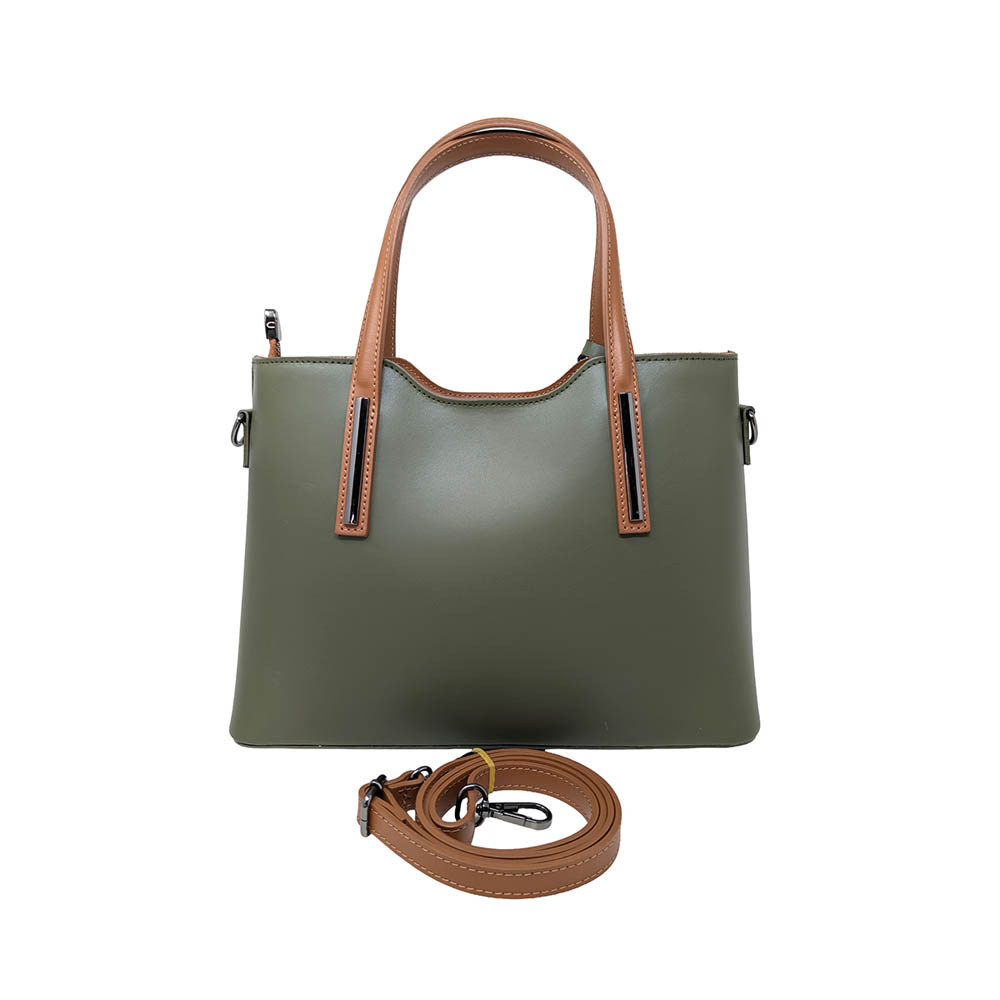 Borsa a Mano da Donna in Vera Pelle Liscia - K041 - immagine 5